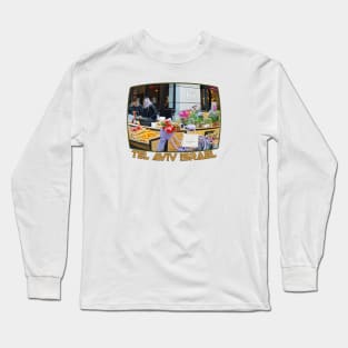 Israel, Tel Aviv. Sarona Juice Stand Long Sleeve T-Shirt